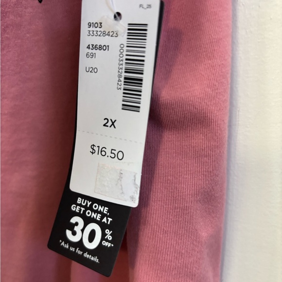 Old Navy Pink Graphic Tank Top - Picture 3 of 3
